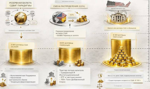 🔥 Золото по $9300 при перезагрузке системы - JP Morgan.